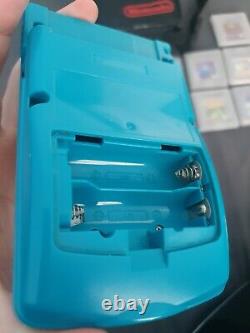 Nintendo Game Boy Color Bundle Système portable Teal LIRE LA DESCRIPTION