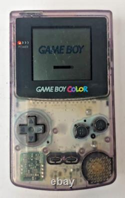 Nintendo Game Boy Color CGB-001 transparent   <br/>

<br/>Translation: Nintendo Game Boy Color CGB-001 transparent