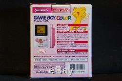 Nintendo Game Boy Color Card Capteur Sakura Edition Limitée Neuf Japonais