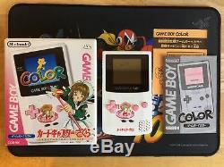 Nintendo Game Boy Color Cardcaptor Édition Limitée Sakura New Cib