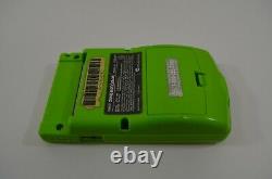Nintendo Game Boy Color Cbg-01 Green Complet Dans La Boîte Cib Works 1998