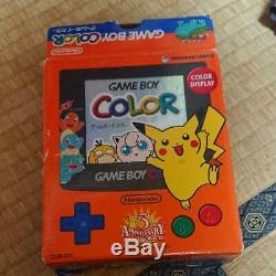 Nintendo Game Boy Color Centre Pokemon 3 Ans Trois Ans Rare Mint Japan