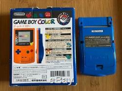 Nintendo Game Boy Color Cgb-001 3e Anniversaire Pokémon (pokémon) Centre Japon