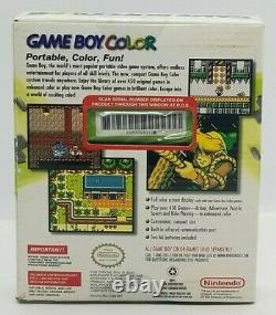 Nintendo Game Boy Color Cgb-001- Kiwi N’a Jamais Ouvert Nouveau Dans Box