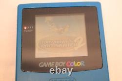 Nintendo Game Boy Color Cgb-001 et le jeu Tony Hawk's Pro Skater Lire la description