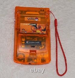 Nintendo Game Boy Color Charizard Pokemon Écran OLED IPS USB-C Rétro GBC