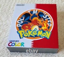 Nintendo Game Boy Color Charizard Pokemon Écran OLED IPS USB-C Rétro GBC