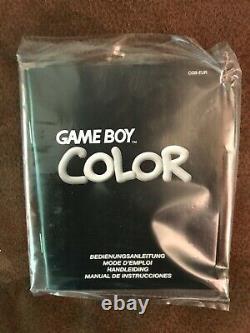 Nintendo Game Boy Color Clear Atomic Purple Complete In Box Cibvoir La Description