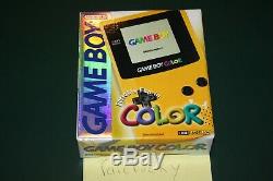 Nintendo Game Boy Color Console De Pissenlit Nouveau Etanche Holofoil First Run, Nouveau-mexique