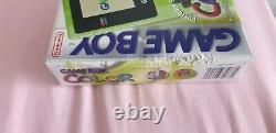Nintendo Game Boy Color Console Green/lime/kiwi (boxed) + Jeu