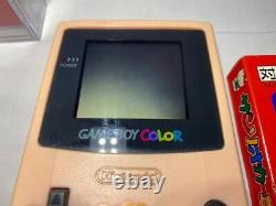 Nintendo Game Boy Color Console Hello Kitty Cgb-001 & Sanrio Carnival Utilisé