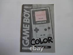 Nintendo Game Boy Color Console Jaune Gbc Cgb-001 2001 Livraison Gratuite Du Japon