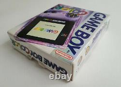 Nintendo Game Boy Color Console Violet Transparent Pal Eur