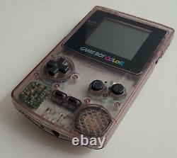 Nintendo Game Boy Color Console Violet Transparent Pal Eur