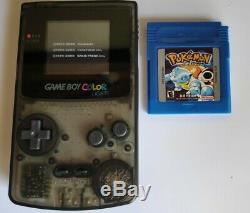 Nintendo Game Boy Color / Couleur Lumière (ips LCD Rétro-éclairage Mod) Libre De Bleu Pokemon