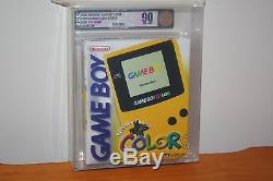 Nintendo Game Boy Color Dandelion Console Nouveau Seuled Mint Gold Vga 90, Rare