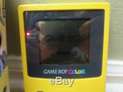 Nintendo Game Boy Color Edition Limitée Tommy Hilfiger Pissenlit Jaune Kcab