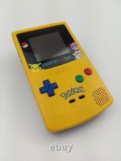 Nintendo Game Boy Color Édition Pokémon CGB-001 Testé Fonctionne Haut-Parleur Silencieux LIRE