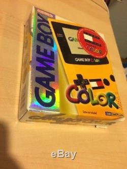 Nintendo Game Boy Color Édition Spéciale Tommy Hilfiger Bundle Avec Og Box (rare)