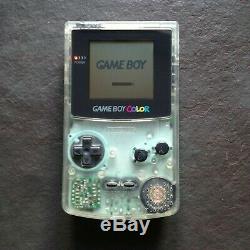 Nintendo Game Boy Color Gbc Neotones Ice Jap Trasparente Con Scatola E Manuale