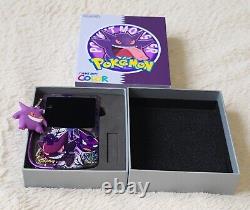 Nintendo Game Boy Color Gengar Haunter Pokemon Écran OLED IPS USB-C Retro GBC