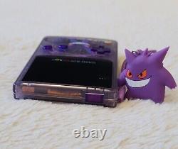 Nintendo Game Boy Color Gengar Pokemon Écran IPS laminé Rétro GBC Gameboy