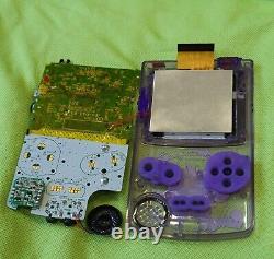 Nintendo Game Boy Color Gengar Pokemon Écran IPS laminé Rétro GBC Gameboy