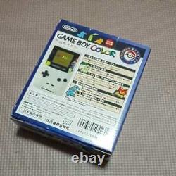 Nintendo Game Boy Color Gold &silver Pokemon Center Limited Edition Boîte Manuel