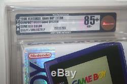 Nintendo Game Boy Color Grape Console Nouveau Nouveau Holostrip Mint Gold Vga 85+