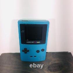 Nintendo Game Boy Color Handheld Jeu Console Teal. + Jeu De Petite Sirène