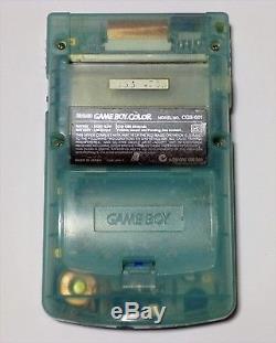 Nintendo Game Boy Color Jouets R Us Limited Ice Blue Console Très Bon État