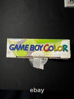 Nintendo Game Boy Color Kiwi/vert lime avec boîte et manuels