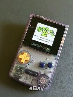 Nintendo Game Boy Color Lumière Gbc Rétro-éclairage Niveau De Luminosité LCD 5
