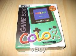 Nintendo Game Boy Color Orange Système De Poche Neuf Dans La Boîte
