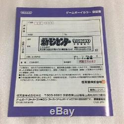 Nintendo Game Boy Color Pokemon 3ème Anniversaire Édition Limitée Brand New Japan