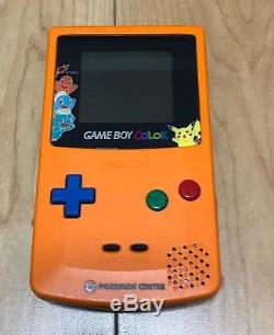 Nintendo Game Boy Color Pokemon 3ème Anniversaire Édition Limitée Japan F / S