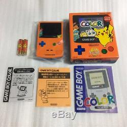 Nintendo Game Boy Color Pokemon 3ème Anniversaire Modèle Limité Nouveau