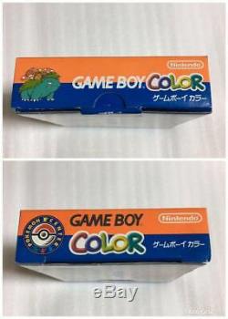 Nintendo Game Boy Color Pokemon 3ème Anniversaire Modèle Limité Nouveau