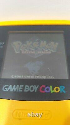 Nintendo Game Boy Color Pokemon 8 Jeux Crystal Gold Silver Special Pinball