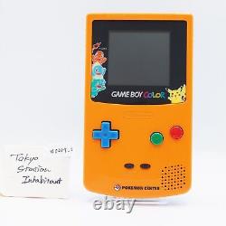 Nintendo Game Boy Color Pokemon Center Japon 3ème Édition Anniversaire EXWORKING