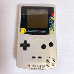 Nintendo Game Boy Color Pokemon Center Tokyo/osaka Limited Blanc 1999 Rare Utilisé