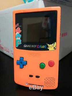 Nintendo Game Boy Color Pokemon Centre Limited Edition 3ème Anniversaire D'orange