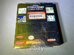 Nintendo Game Boy Color Pokemon Limited Edition Flambant Neuf