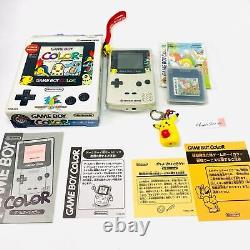 Nintendo Game Boy Color Pokemon Or et Argent Version Anniversaire Pikachu Zelda