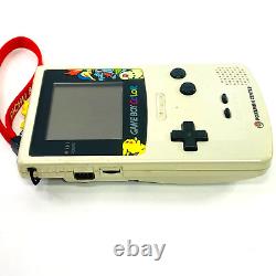 Nintendo Game Boy Color Pokemon Or et Argent Version Anniversaire Pikachu Zelda