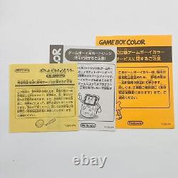 Nintendo Game Boy Color Pokemon Or et Argent Version Anniversaire Pikachu Zelda