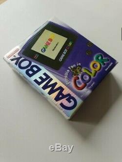 Nintendo Game Boy Color Pokémon System Edition De Poche De Raisin