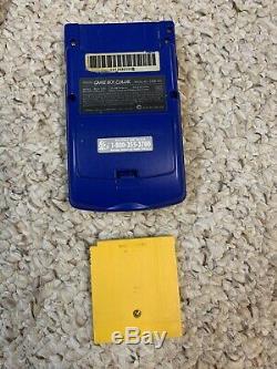 Nintendo Game Boy Color Pokémon (pokémon Pikachu) Version Jaune Withbox