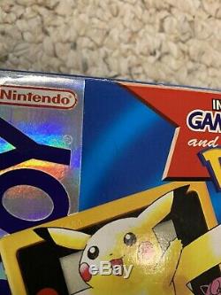 Nintendo Game Boy Color Pokémon (pokémon Pikachu) Version Jaune Withbox & Jeu