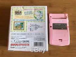 Nintendo Game Boy Color Rose Bonjour Kitty Limited Edition Rare / Boxed